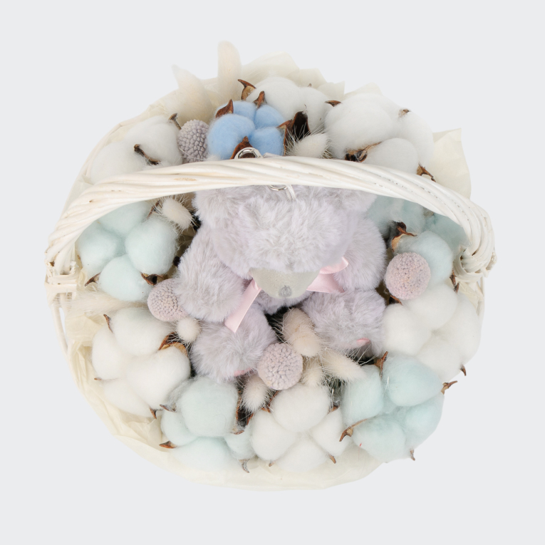 Букет в корзине Добрые сновидения