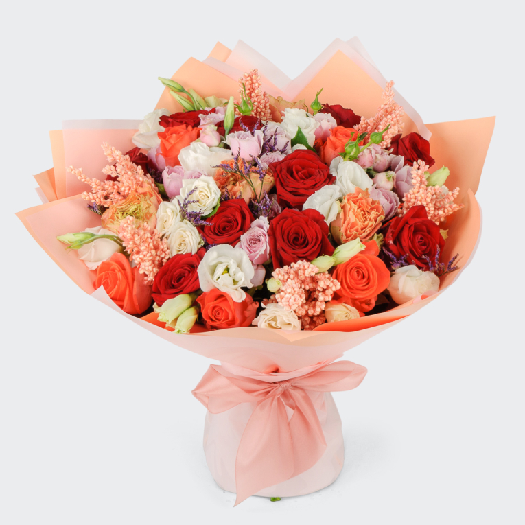 Букет Цветной калейдоскоп