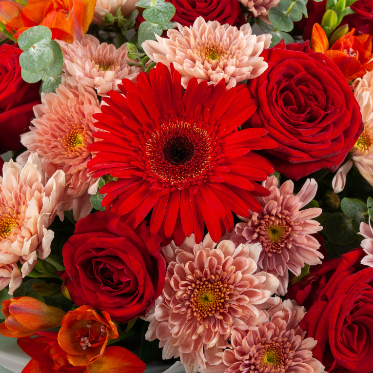 Букет Вспышка любви