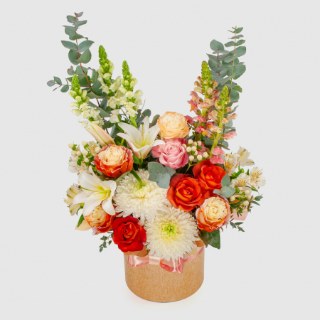 Букет в коробке Стук сердца