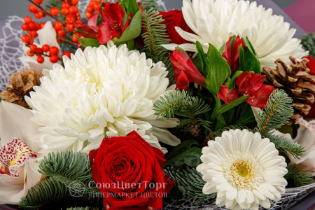 Букет Цветочная зима