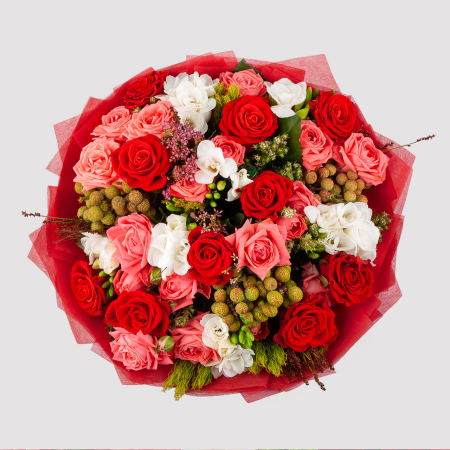 Букет Коралловое ожерелье