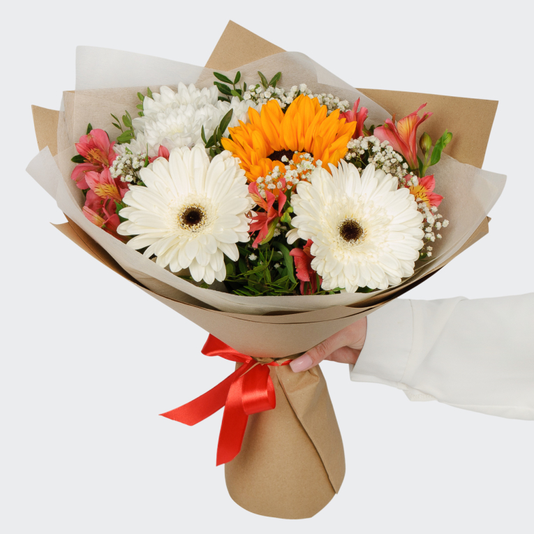 Букет Тепло в сердце