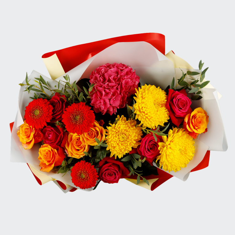 Букет Все цвета счастья