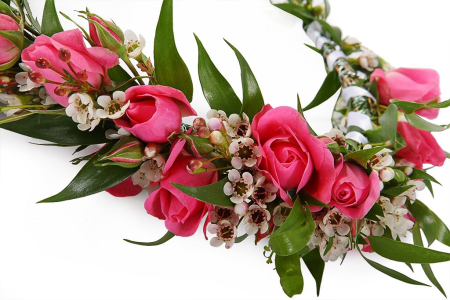 Свадебная диадема Лиана