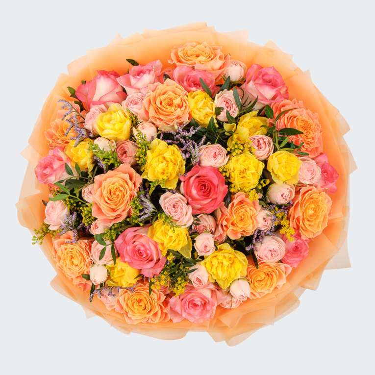 Букет в корзине Дни лета