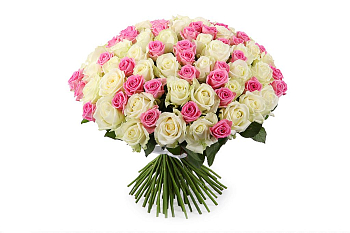 Букет Нежное настроение, 101 роза