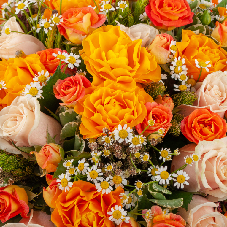 Букет Золотые локоны