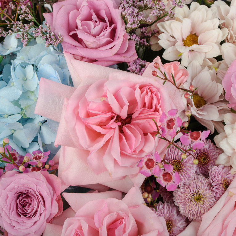 Букет в корзине Трепетное сердце