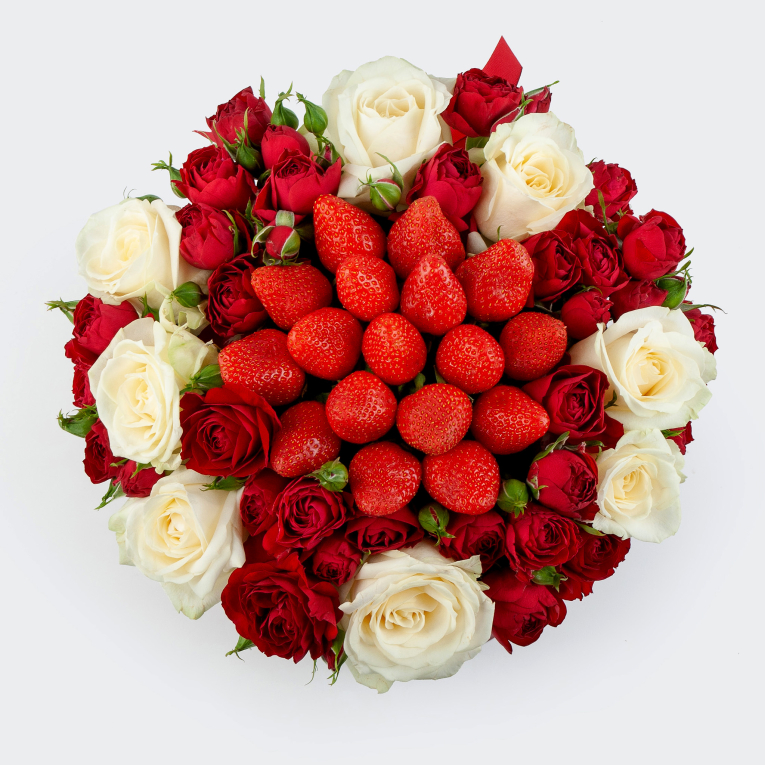 Композиция Летнее удовольствие со сливками