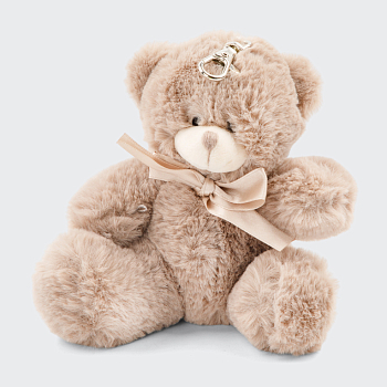 Брелок «Мишка кремовый»