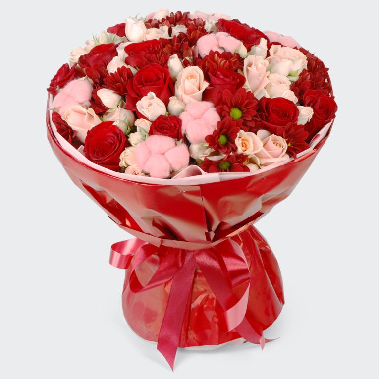 Букет Алый соблазн