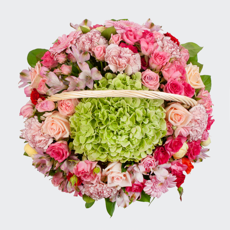 Букет в корзине Дитя природы