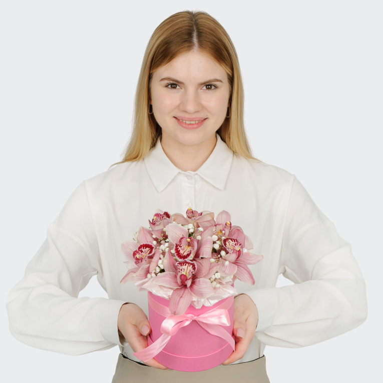 Букет в коробке Сладость момента