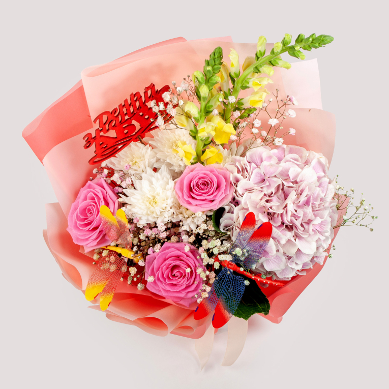 Букет Уроки красоты