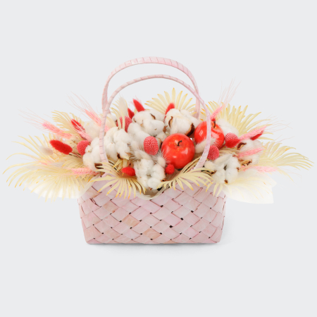 Букет в корзине Жаркая вспышка