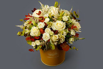 Букет в кашпо Маленькая принцесса