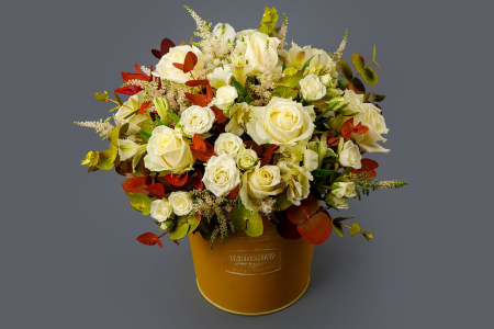 Букет в кашпо Маленькая принцесса