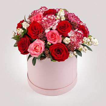 Букет в коробке Дыхание любви Букет в коробке Дыхание любви