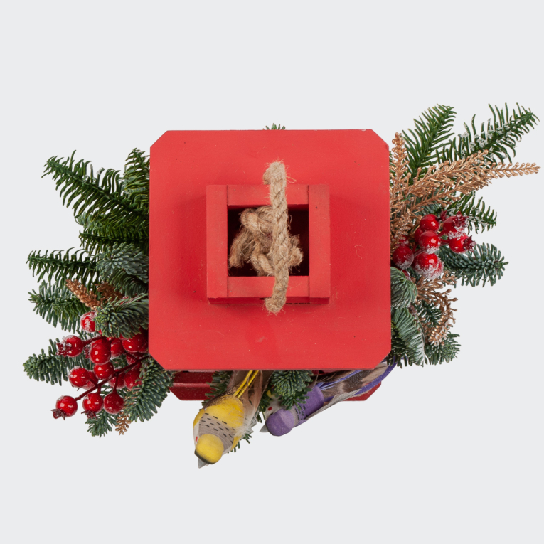 Композиция Зимний очаг