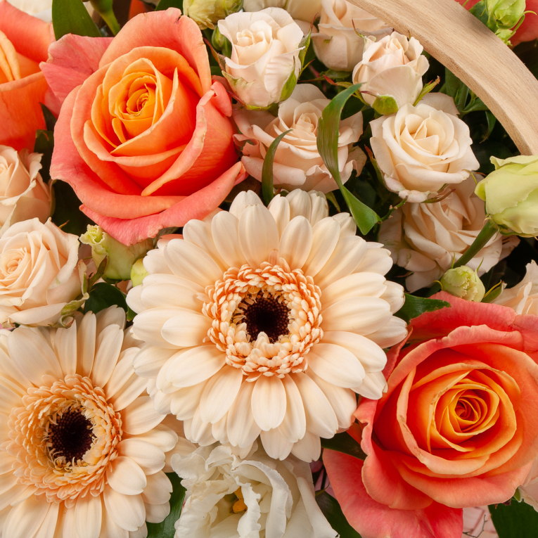 Букет в корзинке Преданный садовник