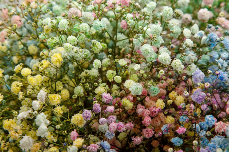 Букет Радуга в облаках