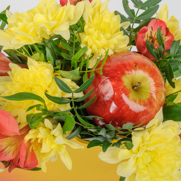 Композиция Желтые клены