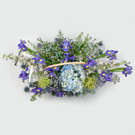 Букет в корзине Наше лето