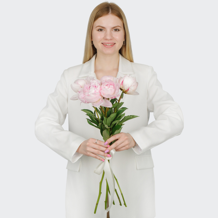 Букет из пионов 5 комплиментов