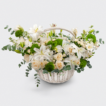 Букет в корзине Ангел утра Букет в корзине Ангел утра