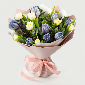 Букет из тюльпанов Глубокий сон