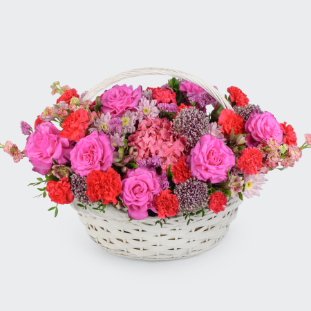 Букет в корзине Сады Версаля