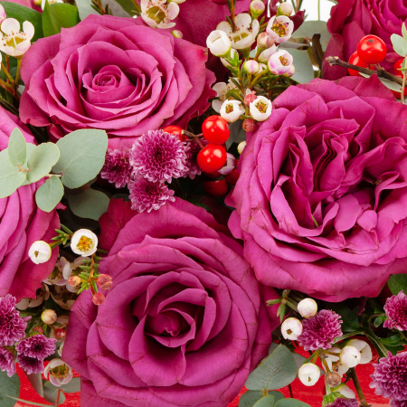 Композиция в кашпо Глубокие чувства