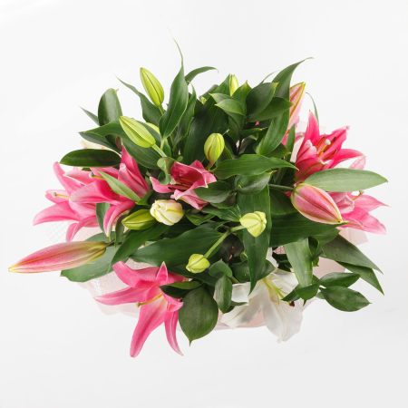 Букет с лилиями Сбежавшая невеста