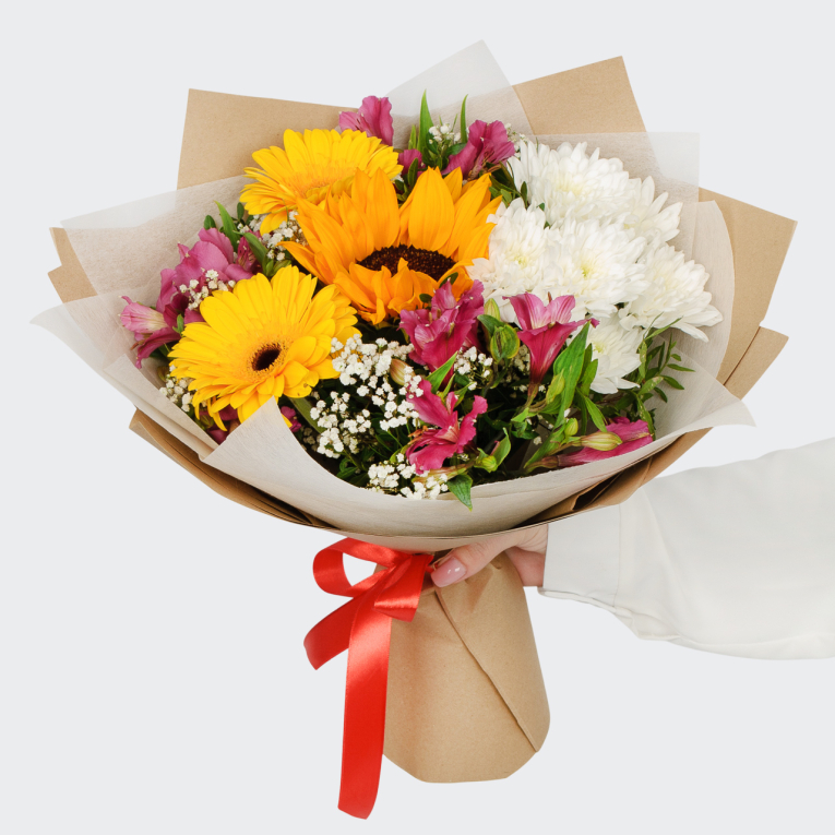 Букет Поцелуй заката