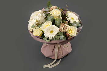 Букет Белый плен