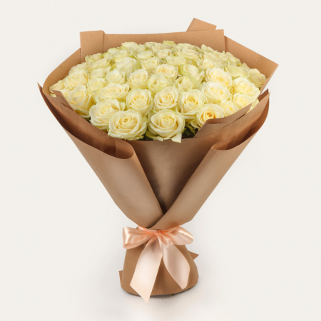 Букет 51 роза Прекрасная незнакомка