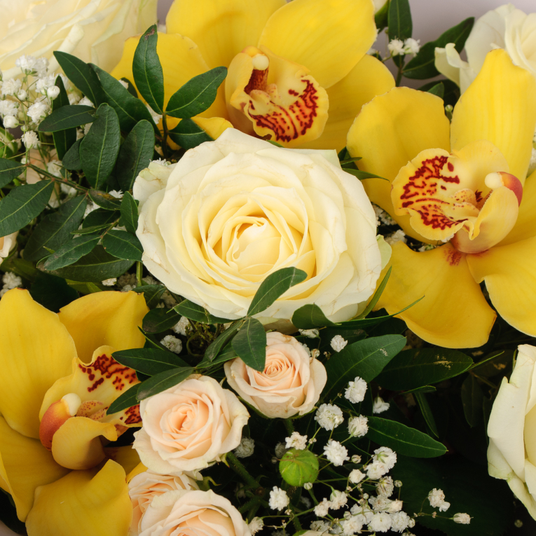 Букет Ванильный закат