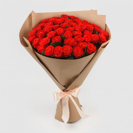 Букет из 51 розы Одной тебе