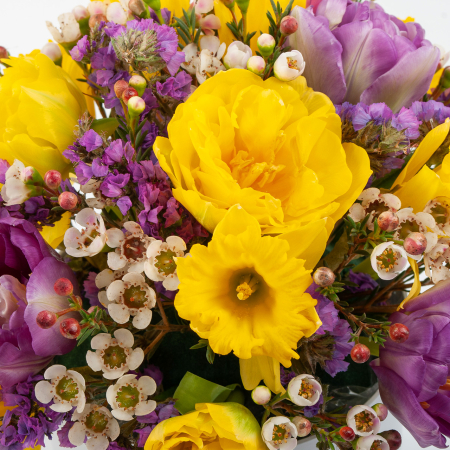 Букет в коробке Альпийские луга