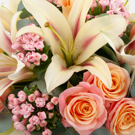 Букет в коробке Раннее утро