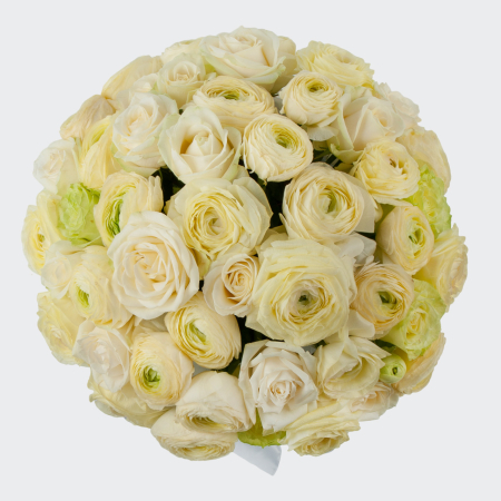 Букет в коробке Небесный город