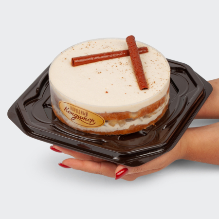 Торт бисквитный «Яблоко - Карамель» (Народный кондитер