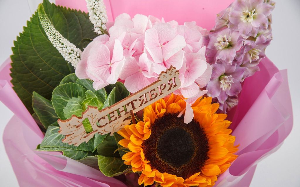 Букет Коралина идет в школу