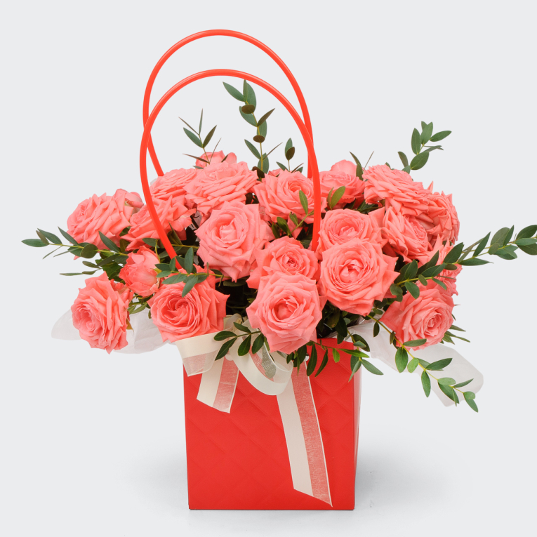 Композиция Розовый эльф