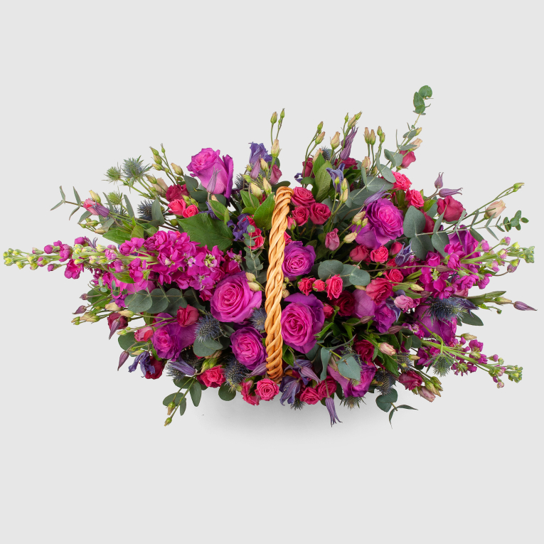 Букет в корзине Райское место