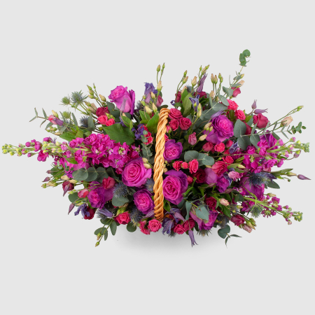 Букет в корзине Райское место