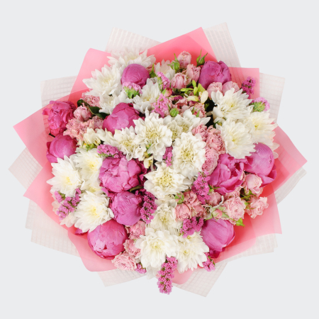 Букет Малиновый каприз