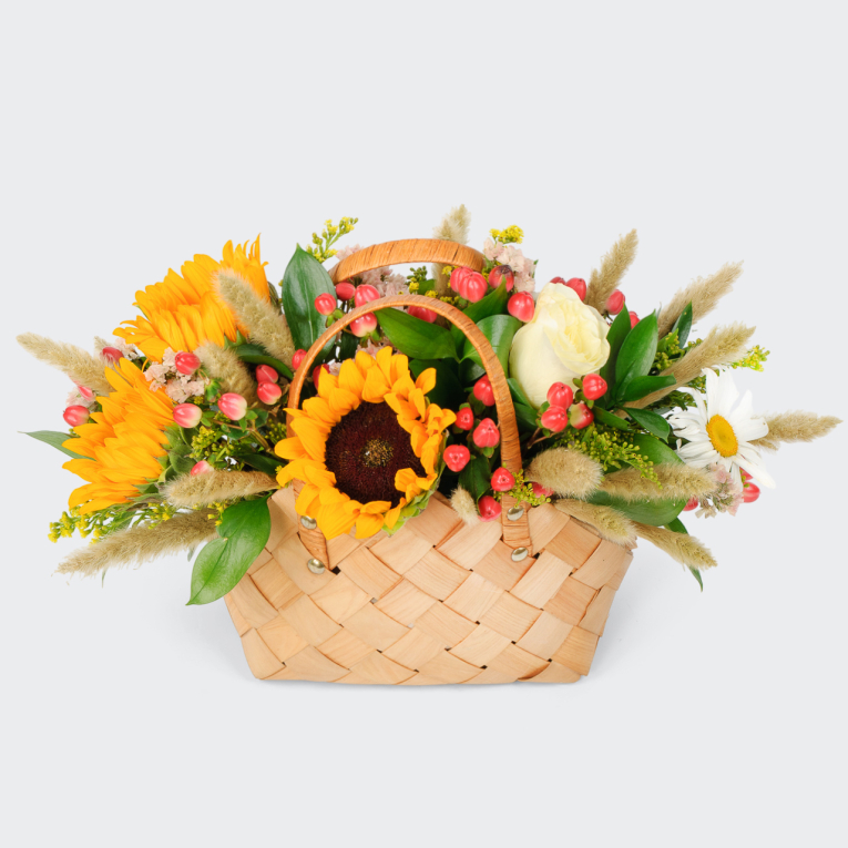 Букет в сумке Жаркий полдень