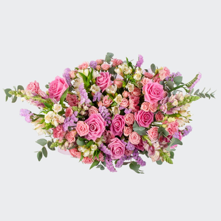 Букет в коробке Прекрасная эпоха